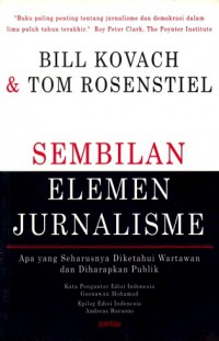 Image of Sembilan Elemen Jurnalisme